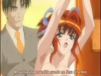 Hissatsu Chikan Nin 1-2 - Horny old professor banging his student's anime pussy